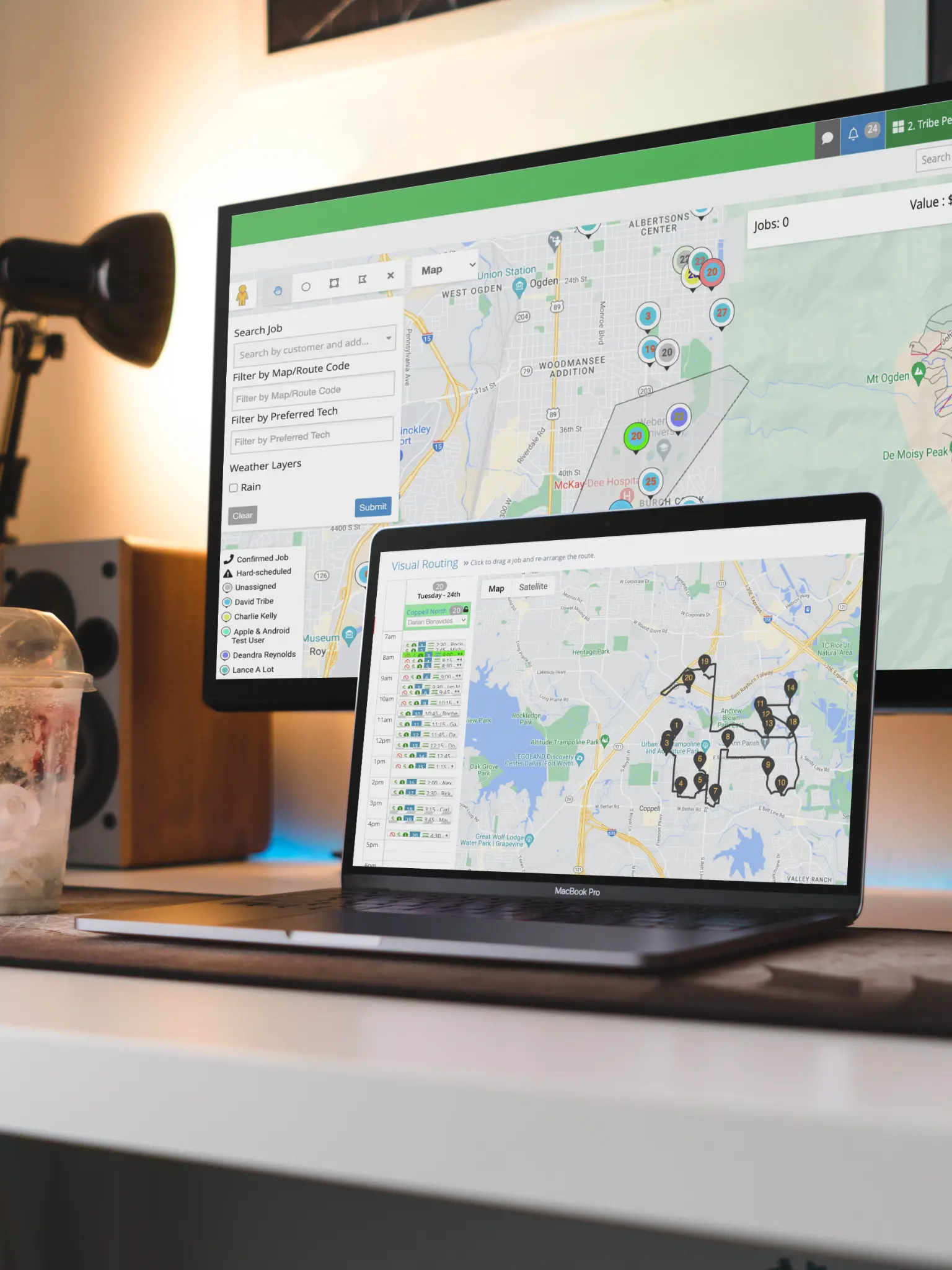 Routing and scheduling overview